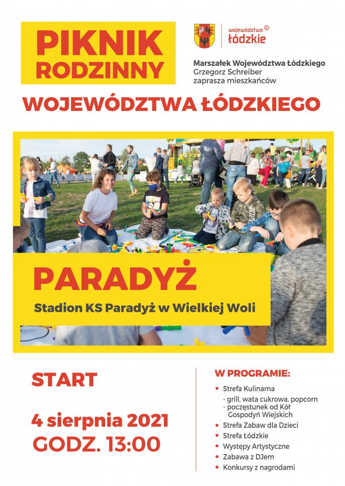 Piknik Rodzinny Województwa Łódzkiego - Paradyż 2021