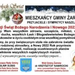 Życzenia dla mieszkańców, 2021-2022