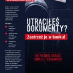 Plakat Kampanii Dokumenty Zastrzeżone