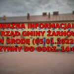 Urząd Gminy Żarnów w dniu 05.01.2021 czynny do 14
