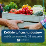 Wsparcie z PROW na tworzenie krótkich łańcuchów dostaw – start naboru