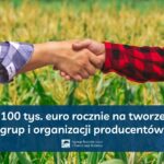 Do 100 tys. euro rocznie na tworzenie grup i organizacji producentów – nabór wystartował