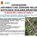 Zaproszenie na zebranie wiejskie w Nadolu