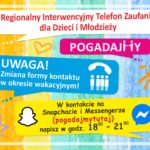 Telefon zaufania w okresie wakacyjnym
